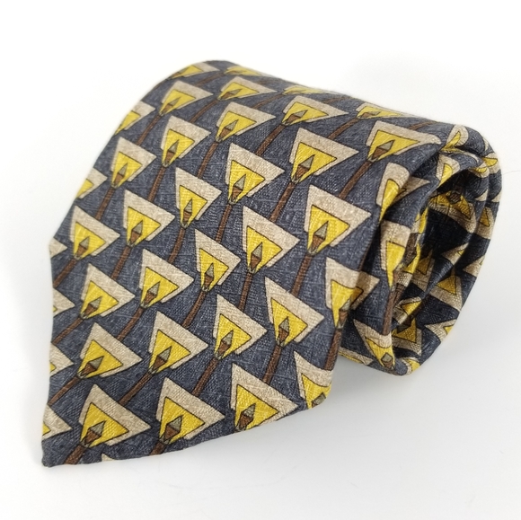 PIERRE CARDIN | 100% Italian silk tie - Picture 1 of 2